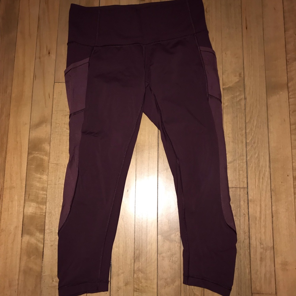 Lululemon Mesh Crop Leggings